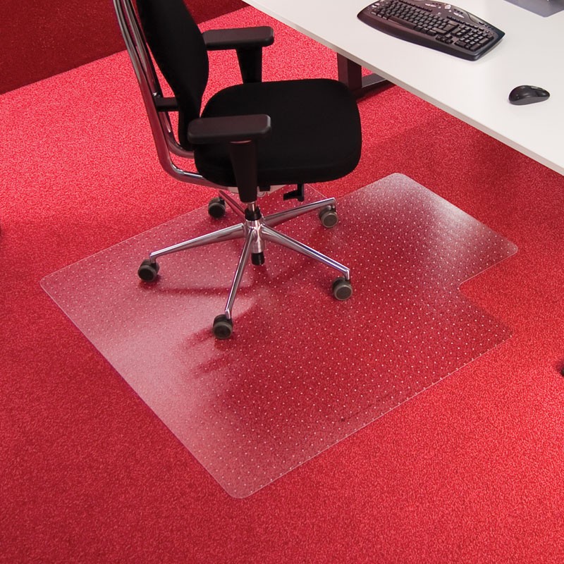 l desk chair mat